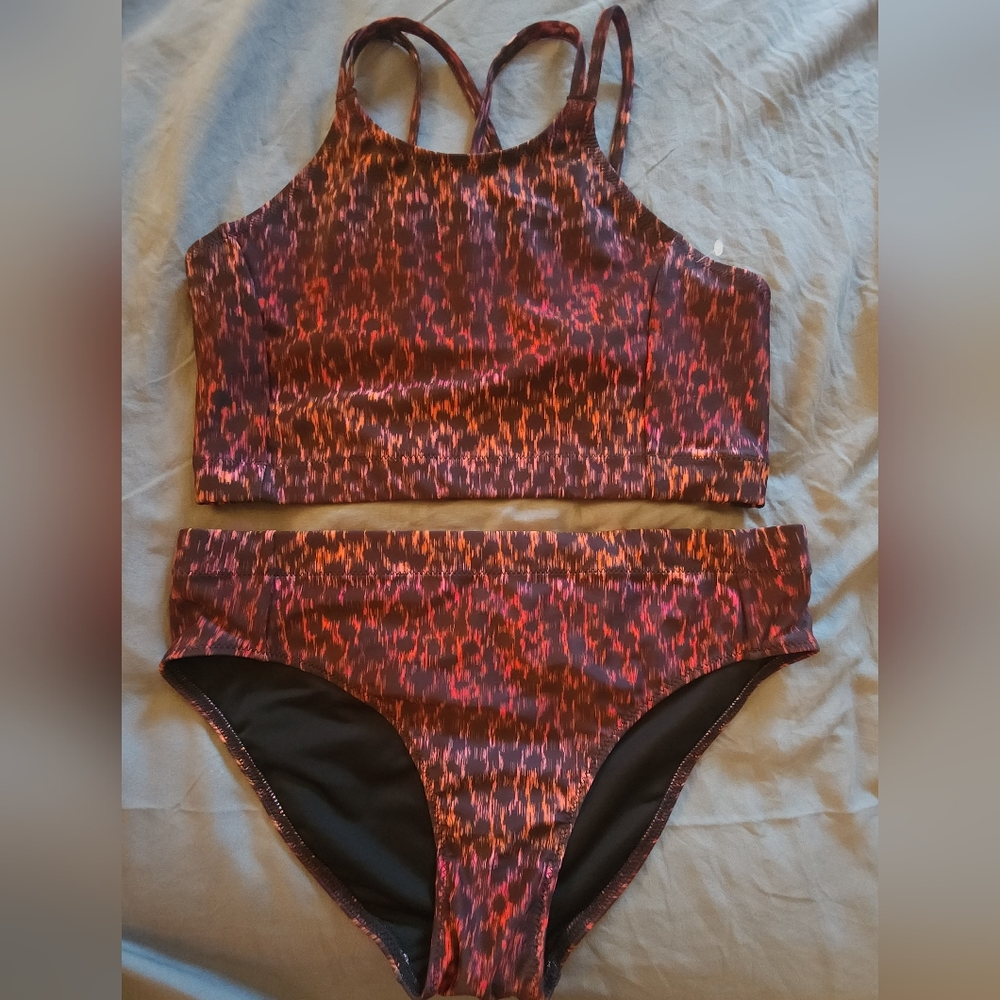 Nwot girls zella bathing suit size 14